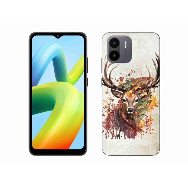 Gél tok mmCase a Xiaomi Redmi A1/Redmi A2 készülékhez - szarvas 1
