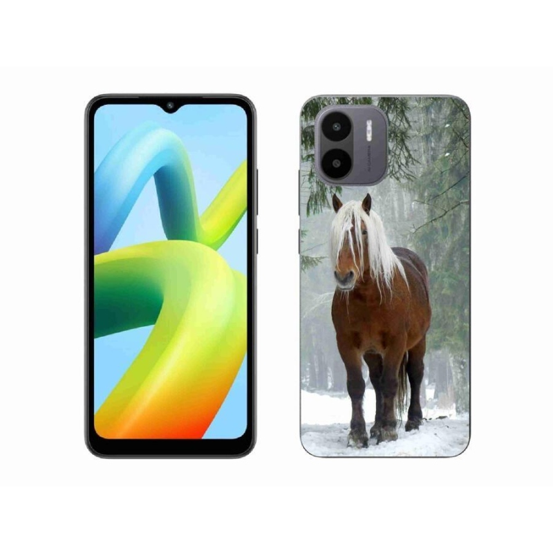 Zselés tok mmCase a Xiaomi Redmi A1/Redmi A2 - ló az erdőben