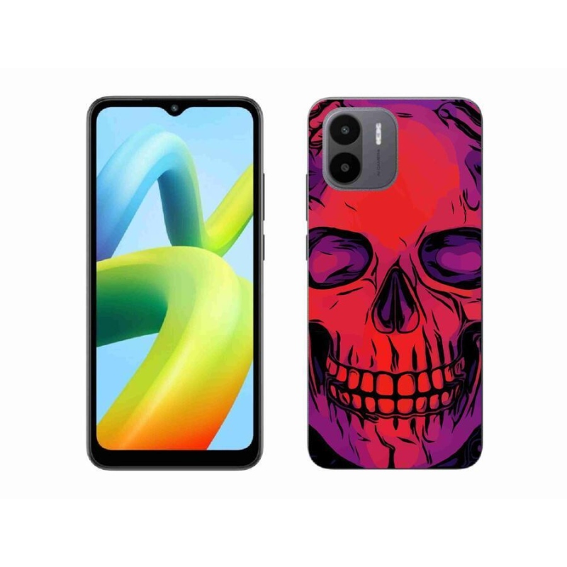 Gél tok mmCase a Xiaomi Redmi A1/Redmi A2 készülékhez - koponya