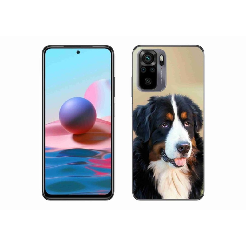 Gél tok mmCase a Xiaomi Redmi Note 10 4G-hez - Berni hegyi kutya