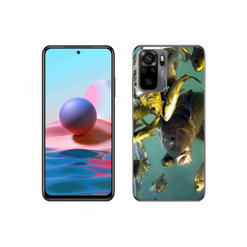 Gél tok mmCase a Xiaomi Redmi Note 10 4G-hez - halak hada