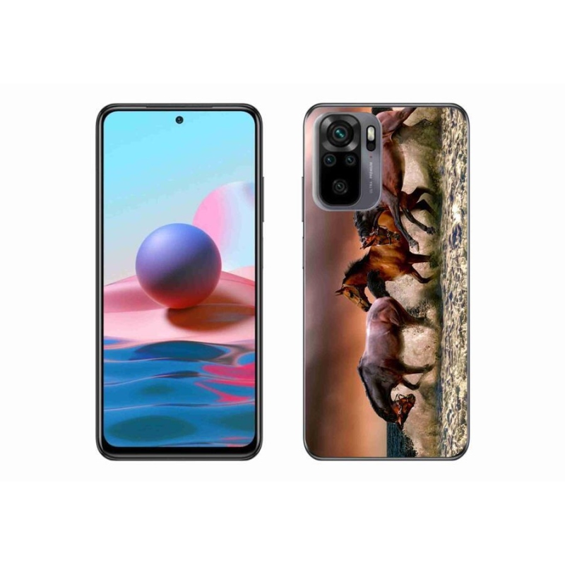Gél tok mmCase a Xiaomi Redmi Note 10 4G-hez - lovak 1