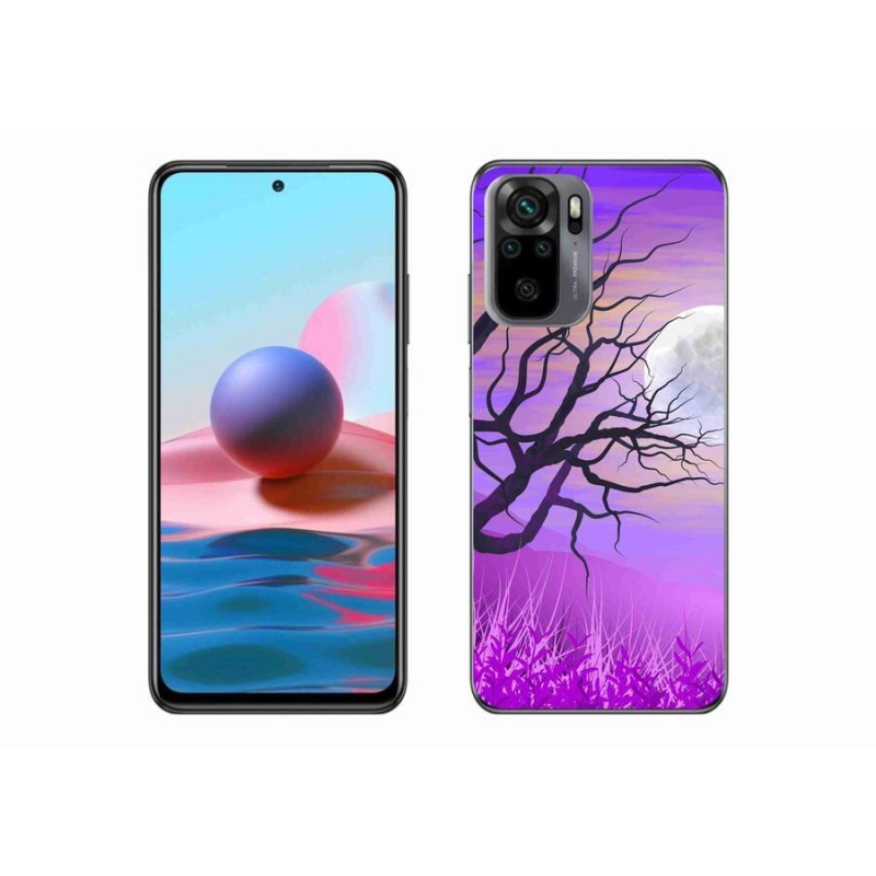 Gél tok mmCase a Xiaomi Redmi Note 10 4G-hez - rajzfilmes kidőlt fa