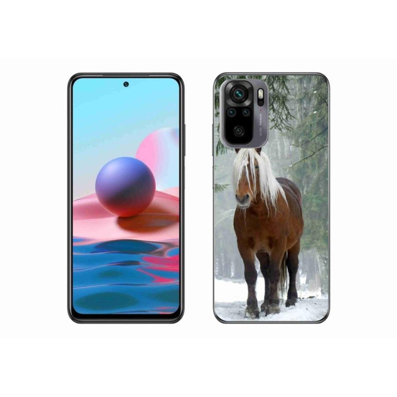 Gél tok mmCase a Xiaomi Redmi Note 10 4G-hez - ló az erdőben