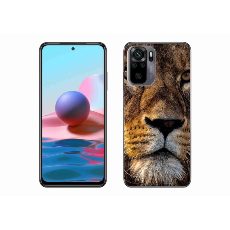 Gél tok mmCase a Xiaomi Redmi Note 10 4G-hez - oroszlán