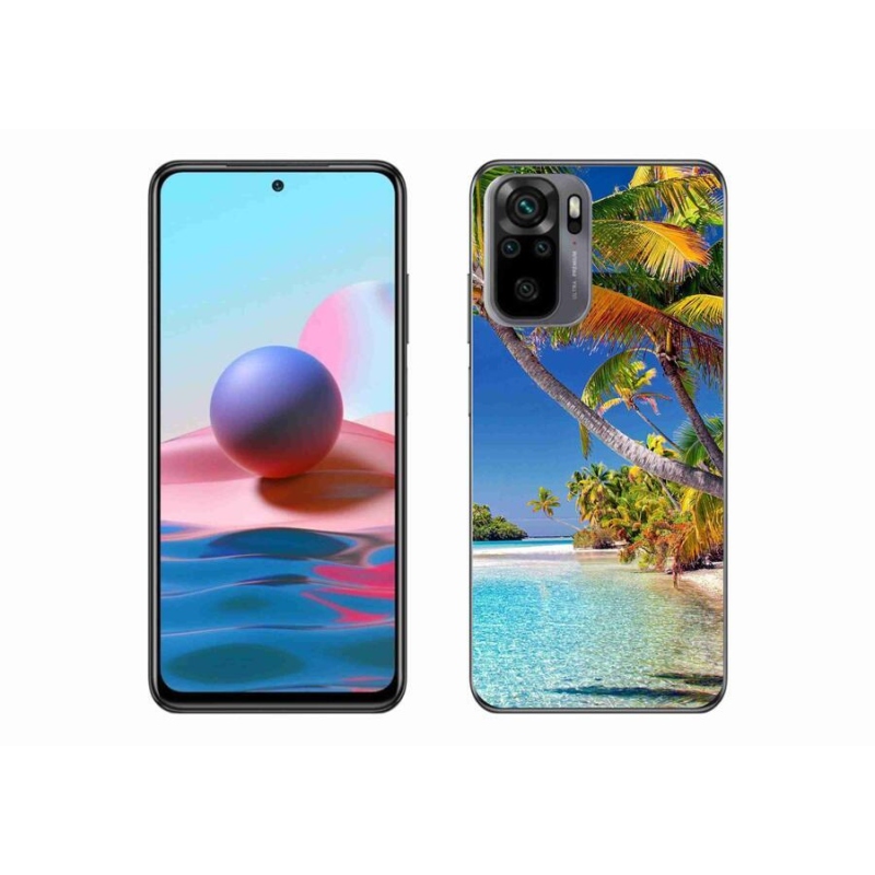 Gél tok mmCase a Xiaomi Redmi Note 10 4G-hez - tengerparton