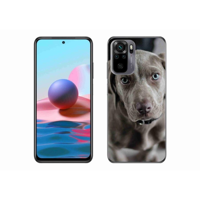 Gél tok mmCase for Xiaomi Redmi Note 10 4G - výmarský ohař