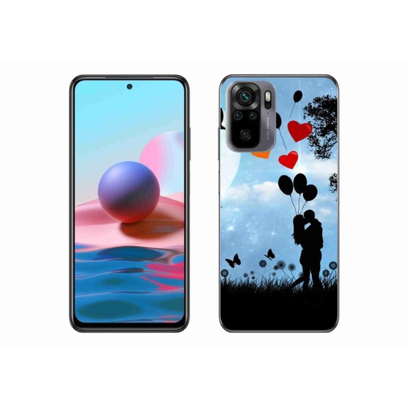 Gél tok mmCase a Xiaomi Redmi Note 10 4G-hez - szerelmes pár