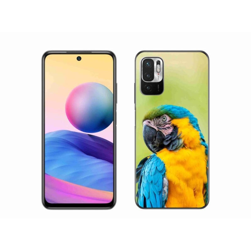 Gél tok mmCase a Xiaomi Redmi Note 10 5G-hez - papagáj ara 2
