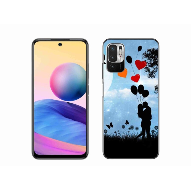 Gél tok mmCase a Xiaomi Redmi Note 10 5G-hez - szerelmes pár