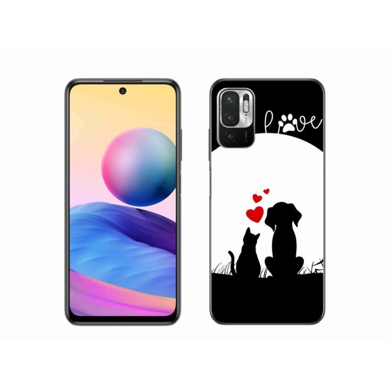 Gél tok mmCase a Xiaomi Redmi Note 10 5G-hez - állatszeretet