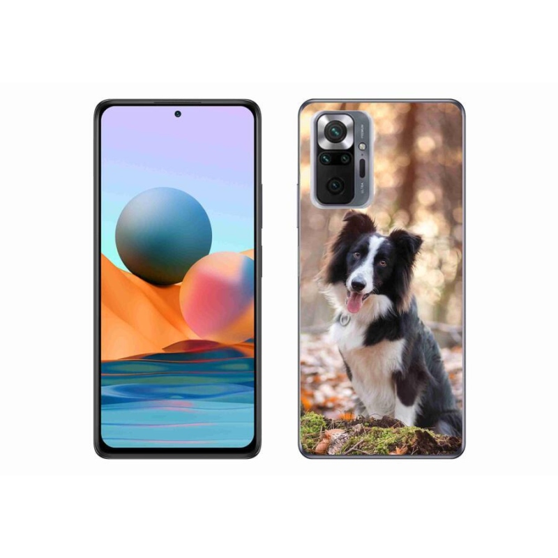 Gél tok mmCase a Xiaomi Redmi Note 10 Pro készülékhez - border colie 1