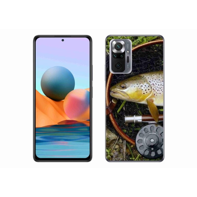 Gél tok mmCase a Xiaomi Redmi Note 10 Pro-hoz - trout 2