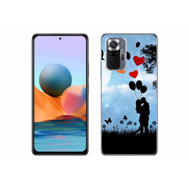 Gél tok mmCase a Xiaomi Redmi Note 10 Pro készülékhez - szerelmes pár