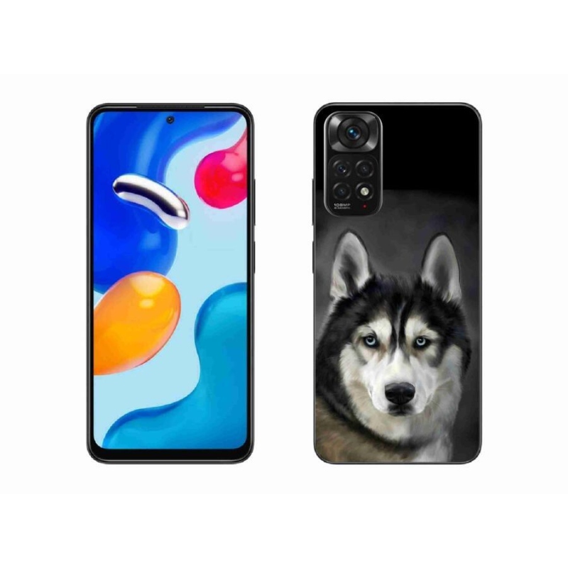 Gél tok mmCase a Xiaomi Redmi Note 11 4G-hez - husky