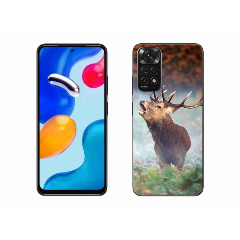 Gél tok mmCase a Xiaomi Redmi Note 11 4G-hez - szarvas 2