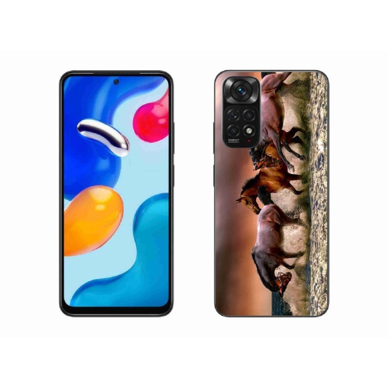 Gél tok mmCase a Xiaomi Redmi Note 11 4G-hez - lovak 1