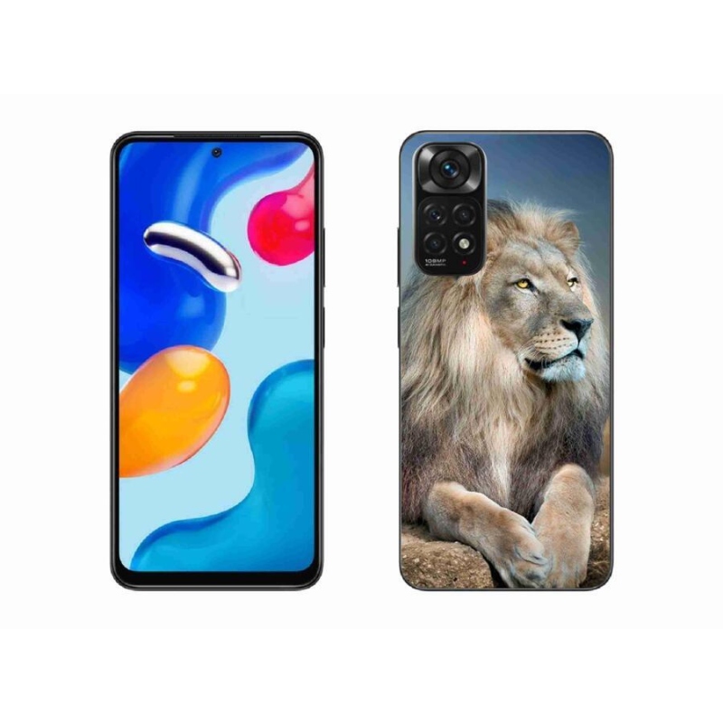 Gél tok mmCase a Xiaomi Redmi Note 11 4G-hez - Lion 1