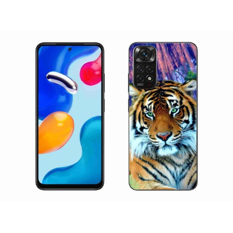 Gél tok mmCase a Xiaomi Redmi Note 11 4G-hez - tigris