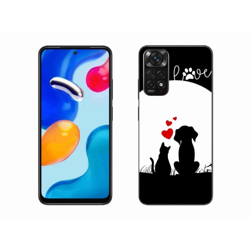 Gél tok mmCase a Xiaomi Redmi Note 11 4G-hez - állati szeretet