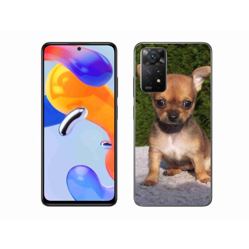 Gél tok mmCase a Xiaomi Redmi Note 11 Pro 4G/5G-hez - chihuahua 3