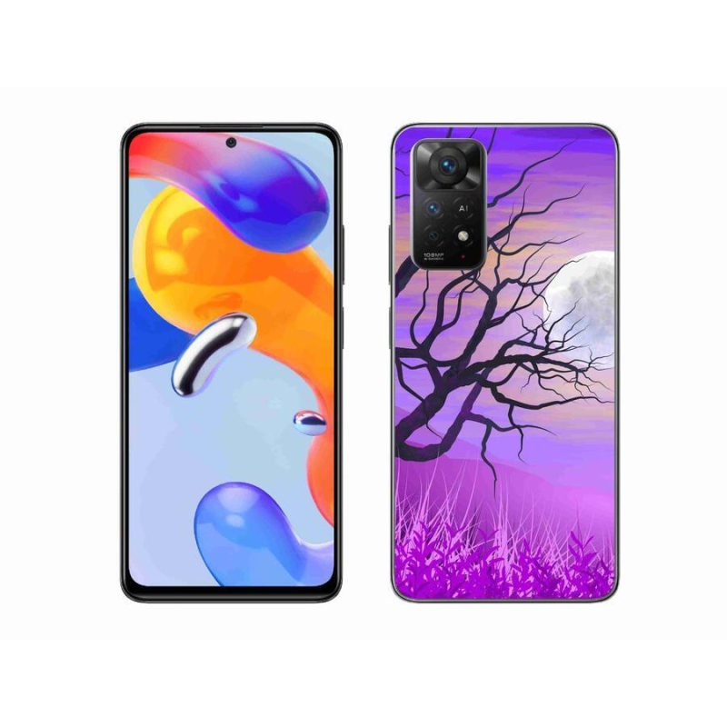 Gél tok mmCase a Xiaomi Redmi Note 11 Pro 4G/5G számára - rajzfilmes kidőlt fa