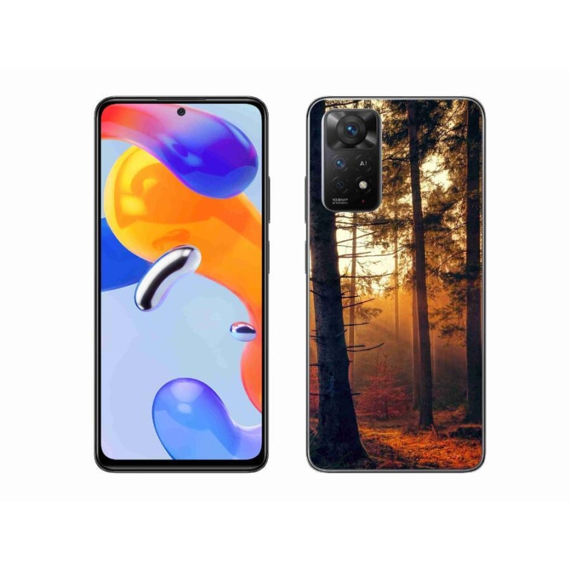 Gél tok mmCase a Xiaomi Redmi Note 11 Pro 4G/5G-hez - erdő
