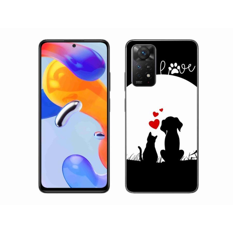 Gél tok mmCase a Xiaomi Redmi Note 11 Pro 4G/5G számára - állati szeretet