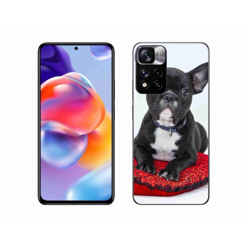 Gél tok mmCase a Xiaomi Redmi Note 11 Pro+ 5G számára - bulldog