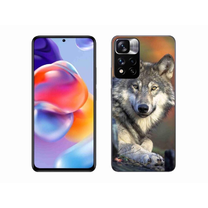 Gél tok mmCase a Xiaomi Redmi Note 11 Pro+ 5G számára - farkas