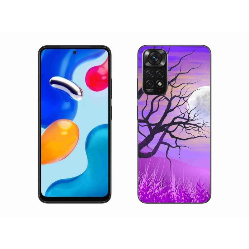 Gél tok mmCase a Xiaomi Redmi Note 11S 4G-hez - rajzfilmes kidőlt fa
