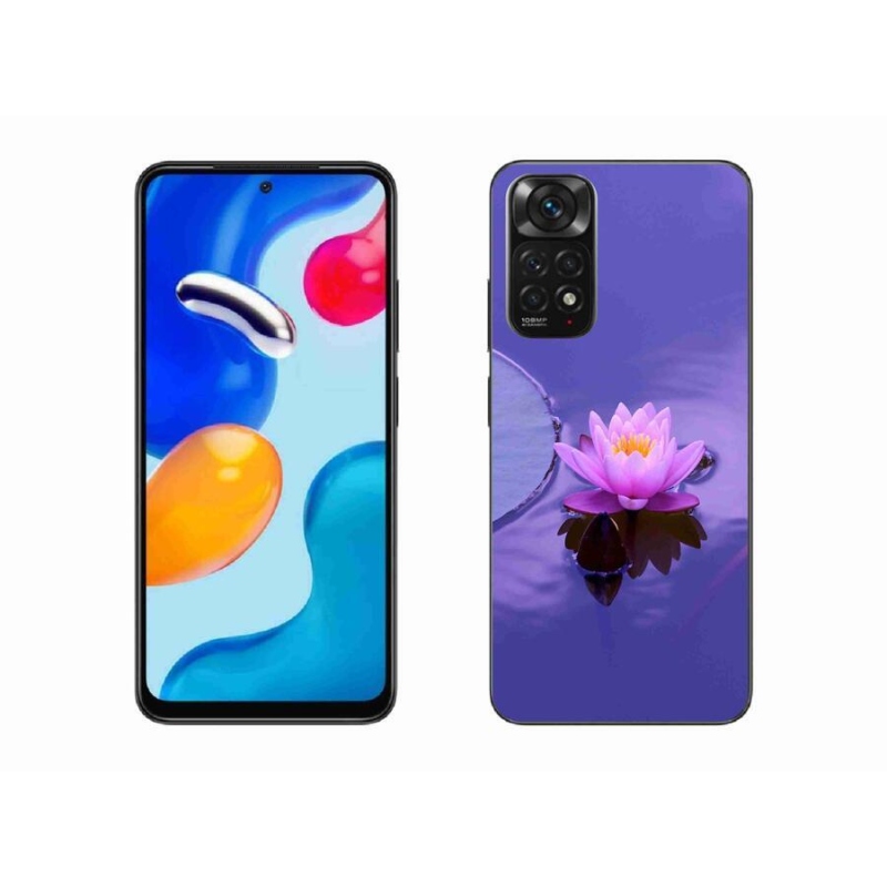 Gél tok mmCase a Xiaomi Redmi Note 11S 4G-hez - virág a vízen