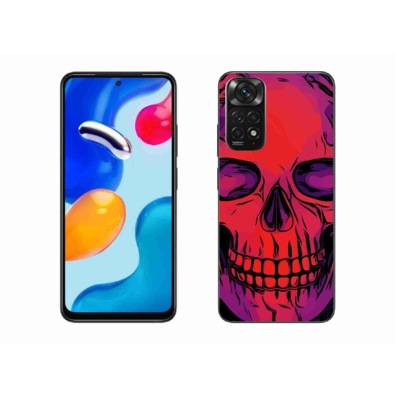Gél tok mmCase a Xiaomi Redmi Note 11S 4G-hez - koponya