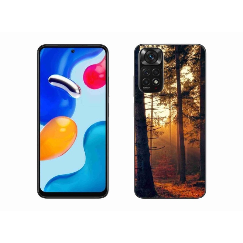 Gél tok mmCase a Xiaomi Redmi Note 11S 4G - erdőhöz
