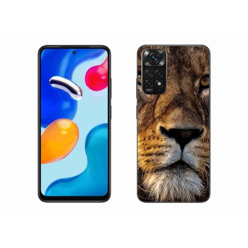 Gél tok mmCase a Xiaomi Redmi Note 11S 4G-hez - oroszlán