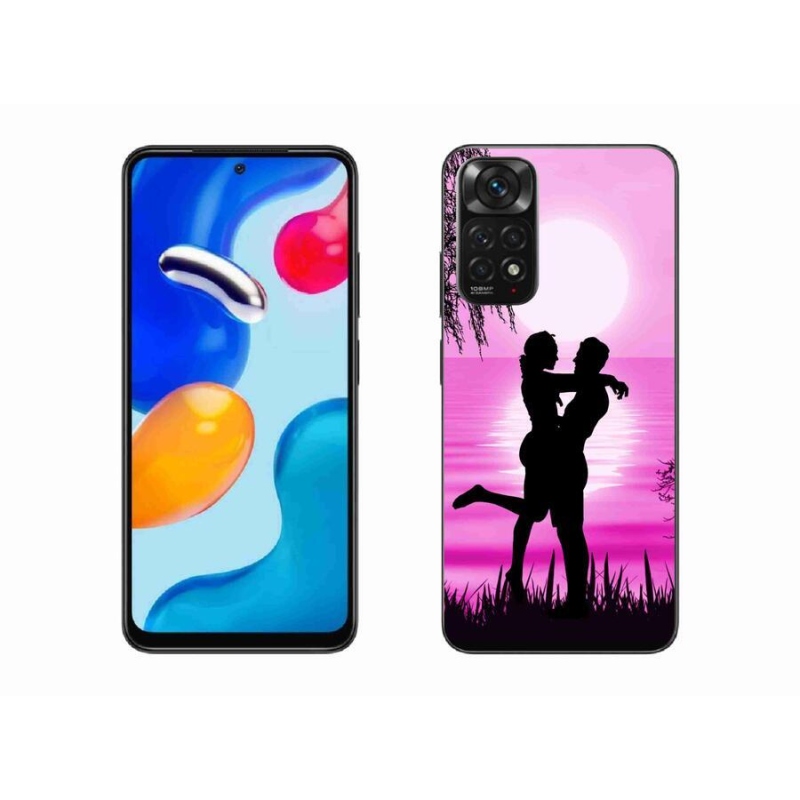 Gél tok mmCase a Xiaomi Redmi Note 11S 4G-hez - naplemente