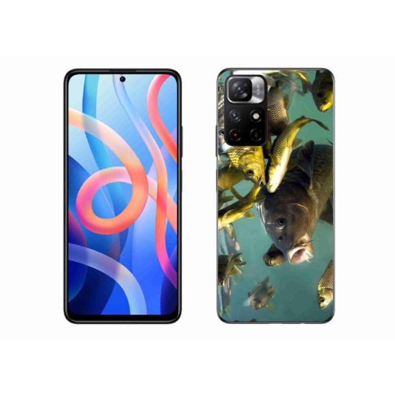 Gél tok mmCase a Xiaomi Redmi Note 11S 5G számára - halak iskolája