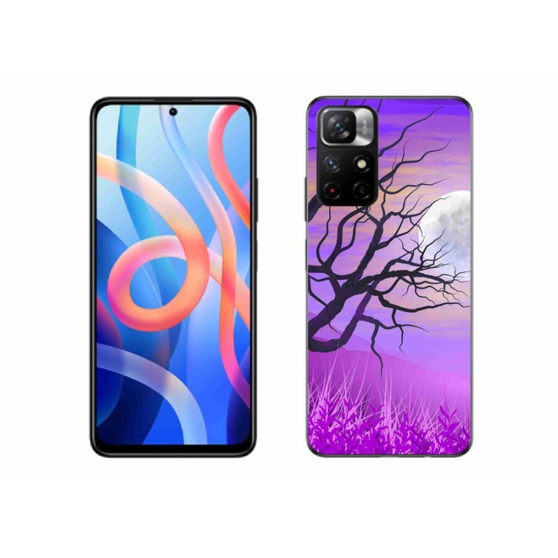 Gél tok mmCase a Xiaomi Redmi Note 11S 5G számára - rajzfilmes kidőlt fa