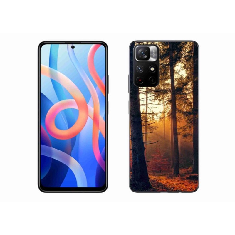 Gél tok mmCase a Xiaomi Redmi Note 11S 5G-hez - erdő