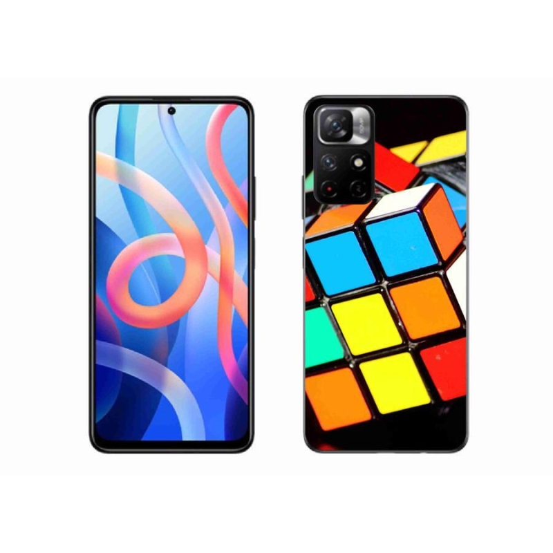 Gél tok mmCase a Xiaomi Redmi Note 11S 5G-hez - Rubik-kocka