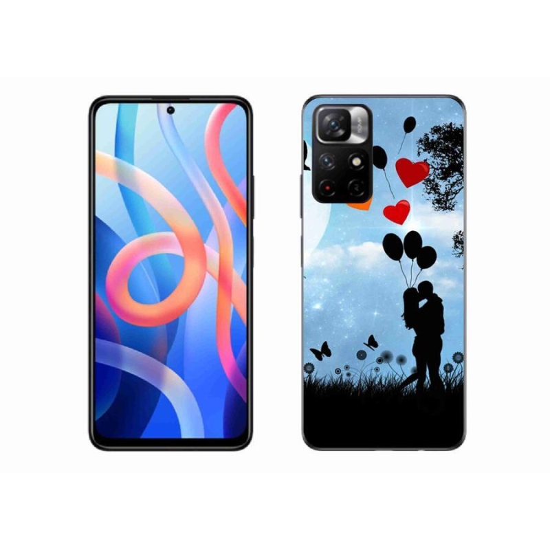 Gél tok mmCase a Xiaomi Redmi Note 11S 5G számára - szerelmes pár