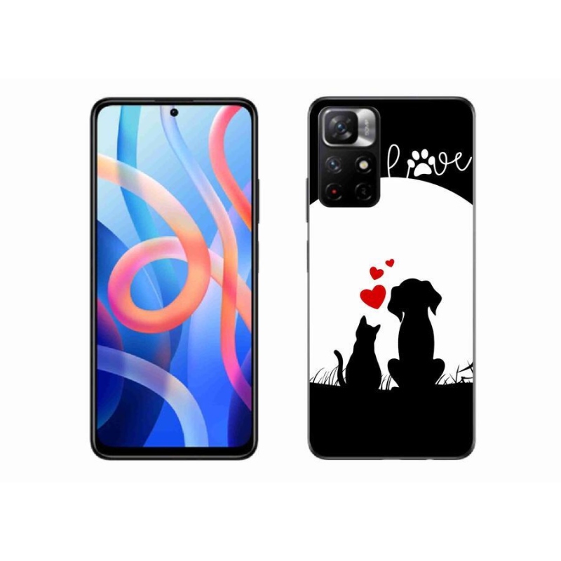 Gél tok mmCase a Xiaomi Redmi Note 11S 5G-hez - állati szeretet