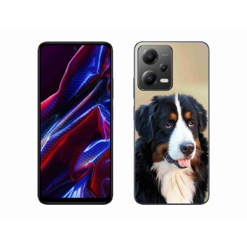 Gél tok mmCase a Xiaomi Redmi Note 12 5G-hez - Berni hegyi kutya