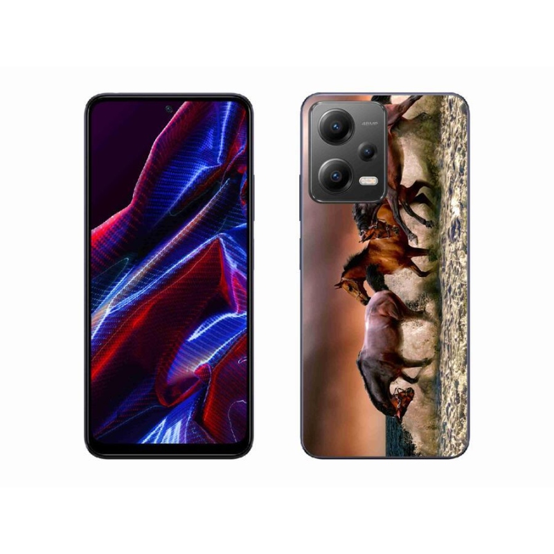 Gél tok mmCase a Xiaomi Redmi Note 12 5G-hez - lovak 1