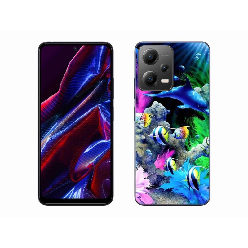 Gél tok mmCase a Xiaomi Redmi Note 12 5G számára - Sea World