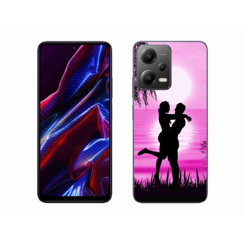 Gél tok mmCase a Xiaomi Redmi Note 12 5G számára - naplemente