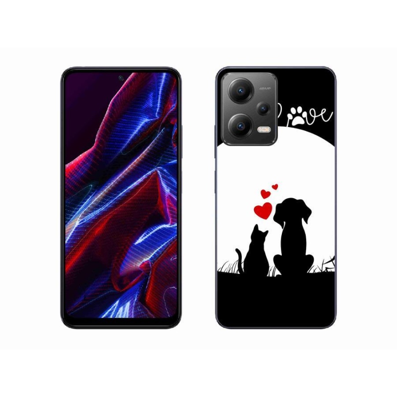 Gél tok mmCase a Xiaomi Redmi Note 12 5G számára - állatszerelem