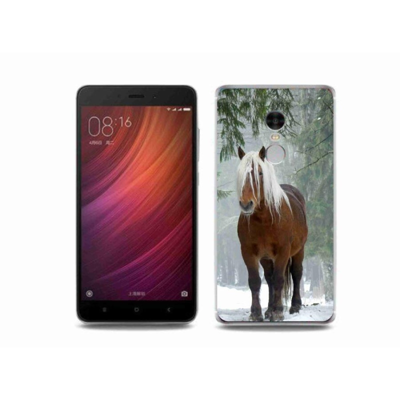 Gél tok mmCase a Xiaomi Redmi Note 4 számára - ló az erdőben