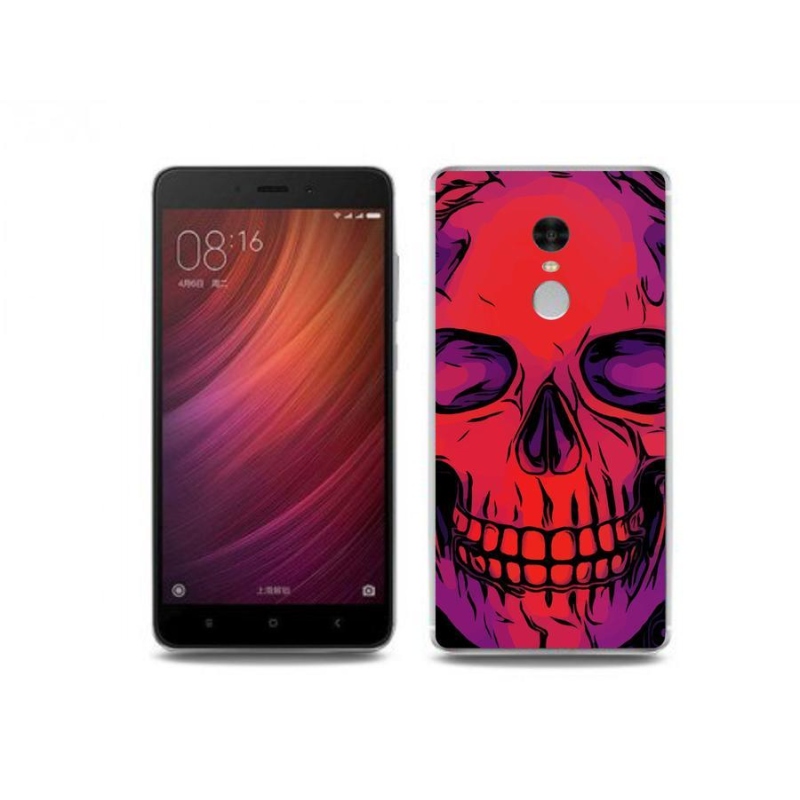 Gél tok mmCase a Xiaomi Redmi Note 4 - koponya számára