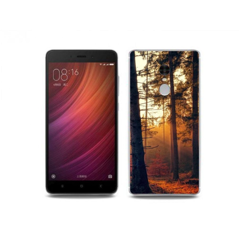 Gél tok mmCase a Xiaomi Redmi Note 4 - erdőhöz